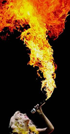 Fire Shooting Microphone